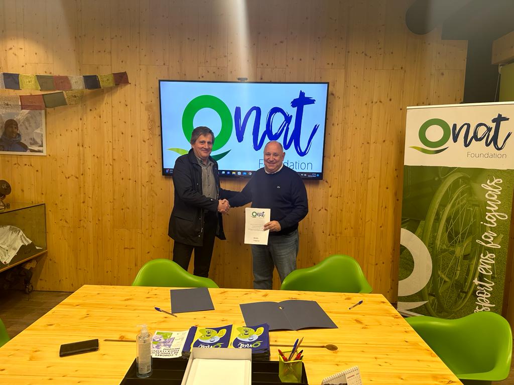 cil_logistica's tweet photo. Estamos orgullosos de la firma de del convenio de colaboración entre CIL Logística  y Onat Foundation para nuestro granito de de arena a seguir con todos los proyectos inclusivos, destacando la actividad deportiva que impulsa la inclusión social y promueven la solidaridad. https://t.co/Yg0KzQB1z3