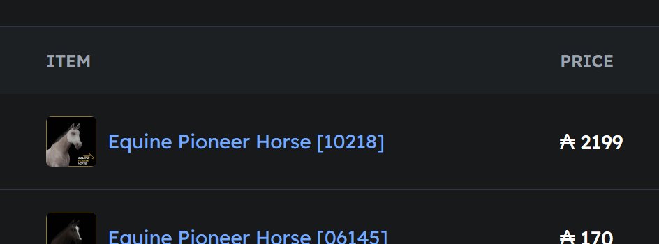 rybotto's tweet image. This @EquineNFT horse just sold for 2199 ADA. 

171 Total stats

Only 70 horses are 171+