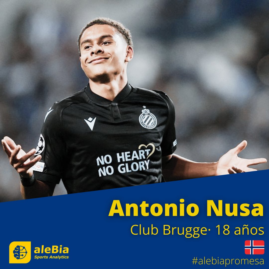AlebiaAnalytics's tweet photo. Hoy traemos una nueva #alebiapromesa

Estamos ante la próxima perla noruega?

Antonio Nusa | 18 años 🇧🇻 | Extremo izquierdo | Club Brugge

Le analizamos a continuación 👇🧵 https://t.co/QyBtRenOTI