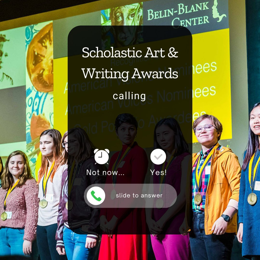 Last 'call' for the 2024 Scholastic Art & Writing Awards! Submissions are due December 1. Students in grades 7-12 and ages 13+ are eligible. For more information, visit belinblank.education.uiowa.edu/Students/schol… @artandwriting