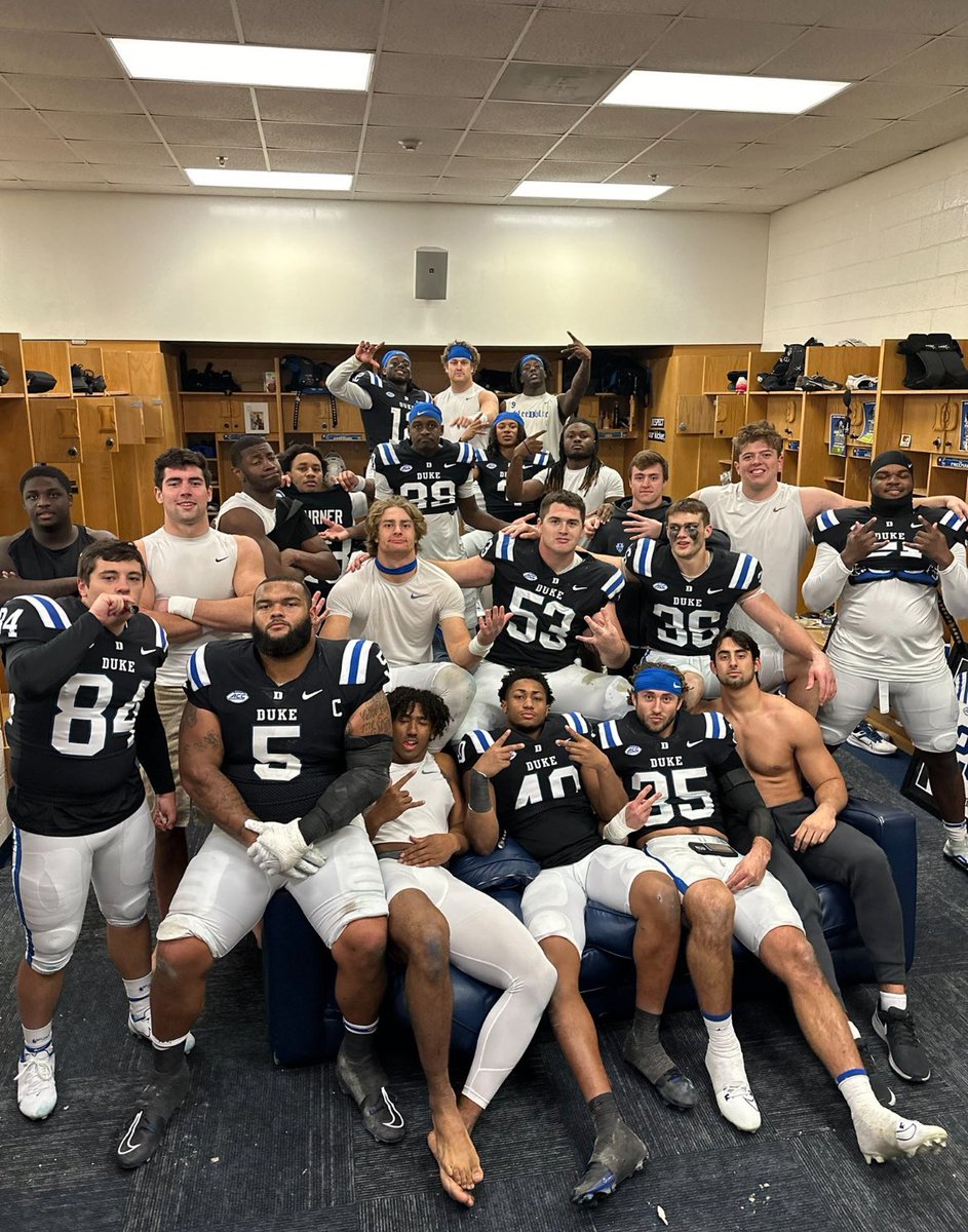 Love my teammates, Duke Football, and Duke University so much. Truly no place I’d rather be. Let’s finish this season with a bowl win!