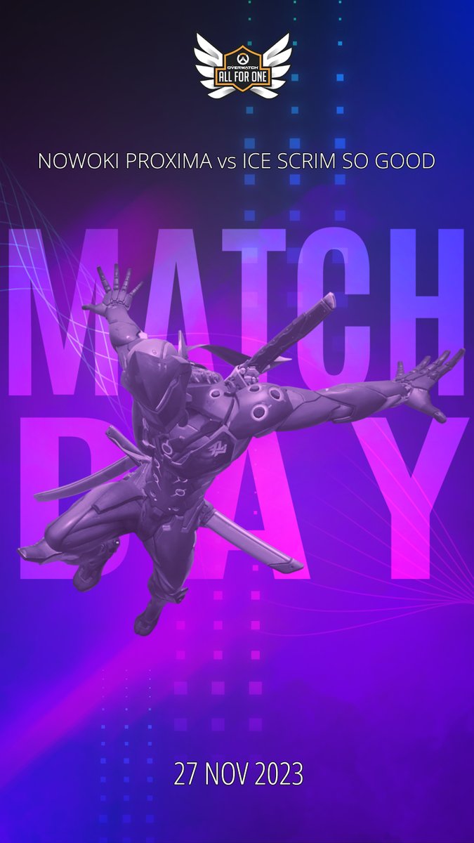 Venez retrouver les Nowoki Proxima pour leurs premier match lors de l'AFO #OAFO7 contre Ice Scrim so Good !

Première victoire importante pour une bonne lancée dans la compétition ! 🎉🎉🎉

Pov disponnible sur le stream de Nalo ! twitch.tv/naallo