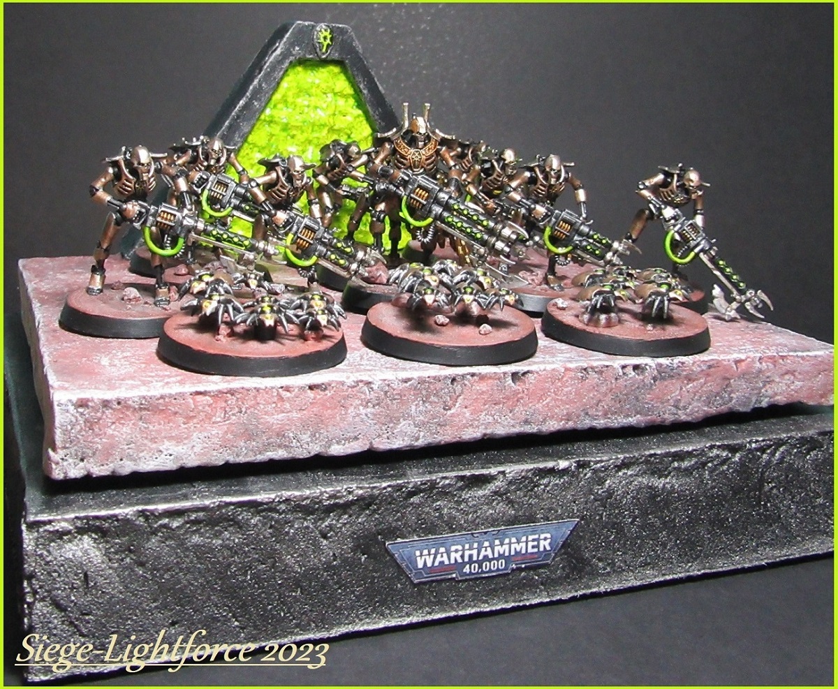 SiegeLightforce's tweet image. My Necrons, 2023.

#necron #warhammer #warhammer40k #warhammerArt #warhammerpaiting #xenos