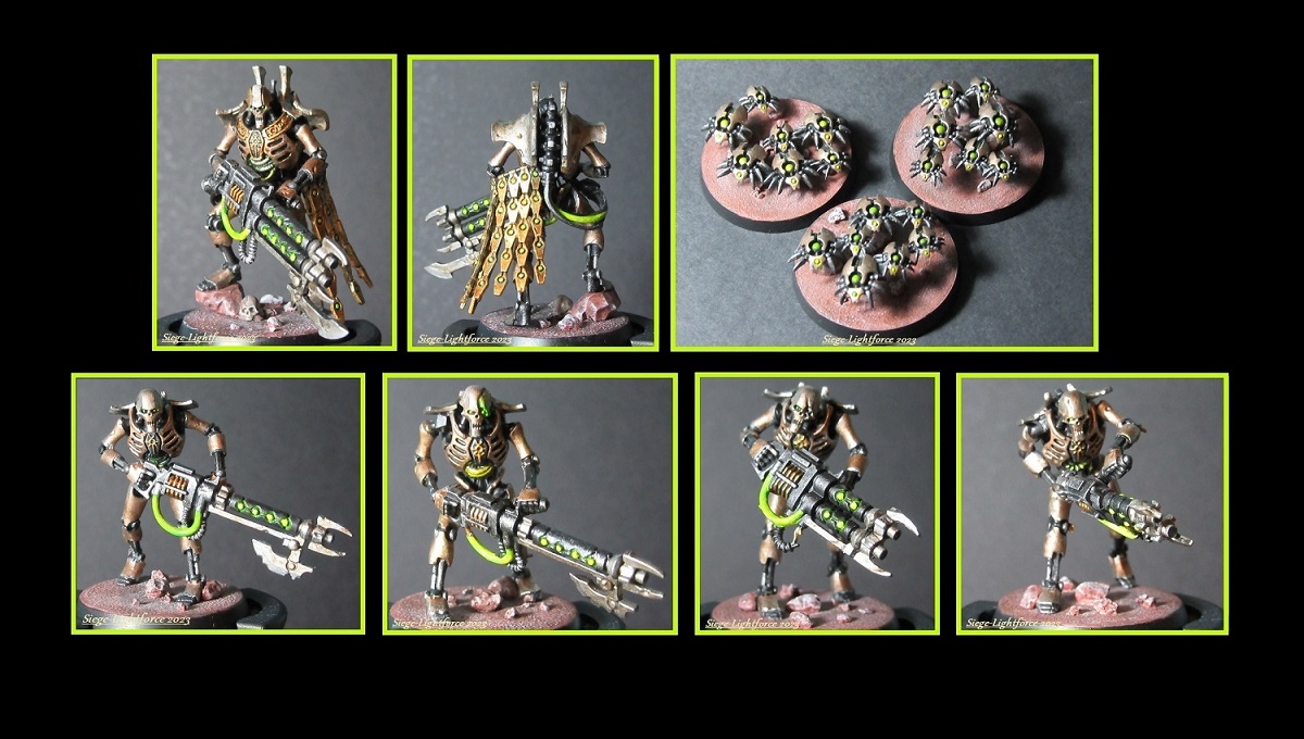 SiegeLightforce's tweet image. My Necrons, 2023.

#necron #warhammer #warhammer40k #warhammerArt #warhammerpaiting #xenos
