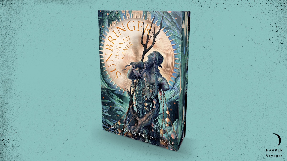 The breathtaking sequel to @HFKaner's Godkiller finds Kissen reluctantly putting her faith in the sea god, Osidisen. But no godkiller wants to be at the mercy of a god. Featuring a stunning sprayed edge, SIGNED copies of Sunbringer can be preordered now: bit.ly/3sRZTho
