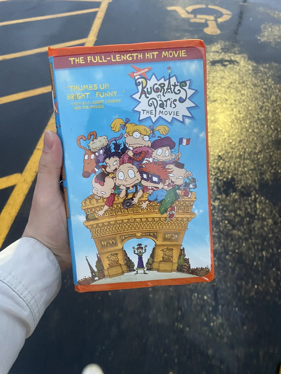 Found this absolute gem of a VHS while thrifting this weekend. @schlockandawe1 I feel so seen. Will be on repeat when I’m working at home.