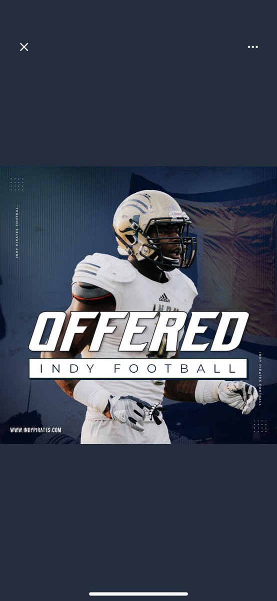 LyndonW14887189's tweet photo. After a great talk with @CoachDonerson  Blessed to receive an offer from INDY! https://t.co/UD7NyKybyD