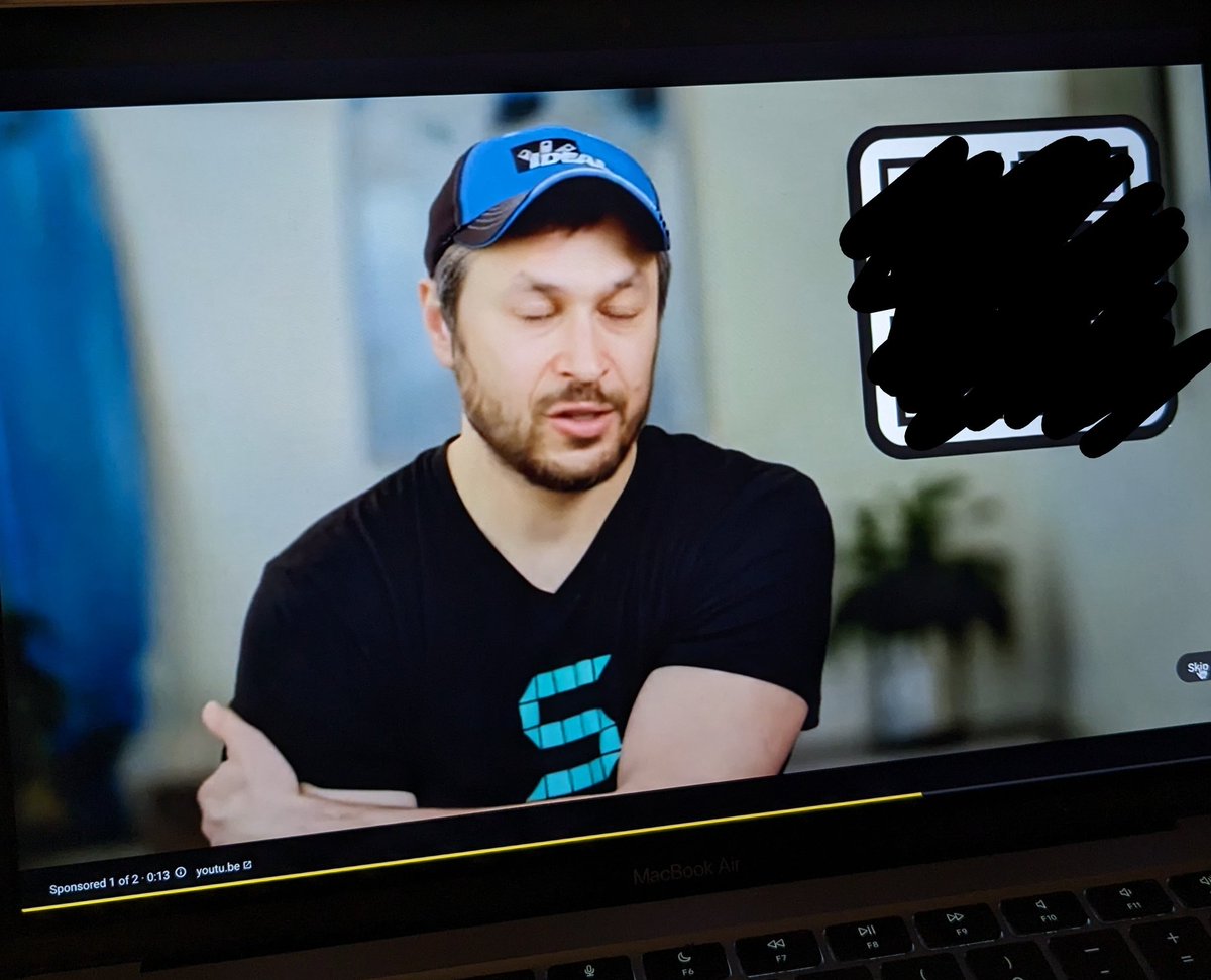 temega's tweet photo. I just watched an AI generated Solana (SOL) scam ad on youtube. I think youtube is punishing me for not having a subscription https://t.co/cm3D6MZvI5