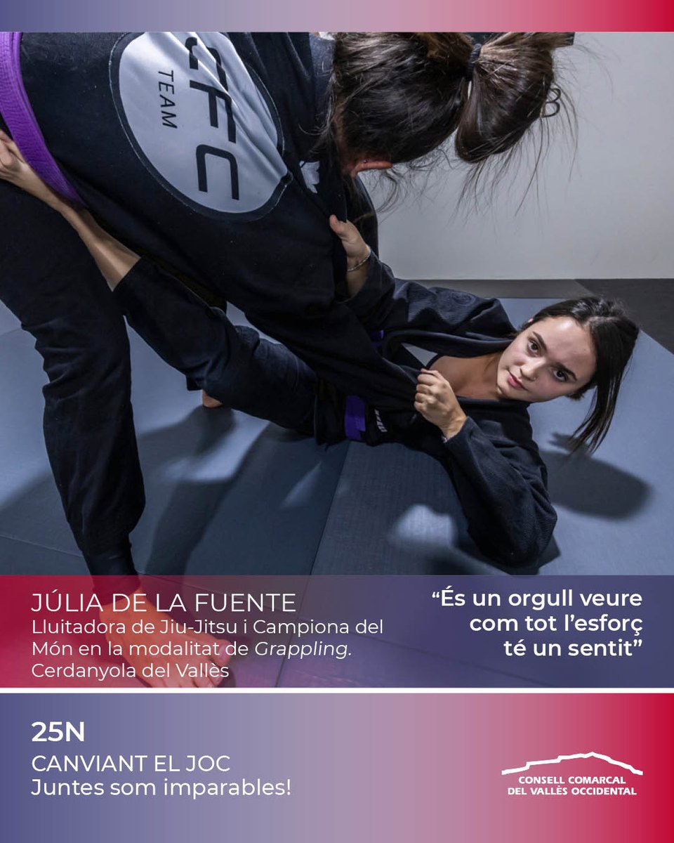 dECOmunicacio's tweet photo. Orgullosos de la campanya "Canviem el Joc. Juntes som Imparables" que hem creat per al @consellvallesoc amb 12 dones esportistes/equips del #VallèsOccidental, amb bona representació d'edats, municipis i esports. 📷@JuanmaPelaezSbd. Producció: @palomarenos https://t.co/pzbgRAFLcn