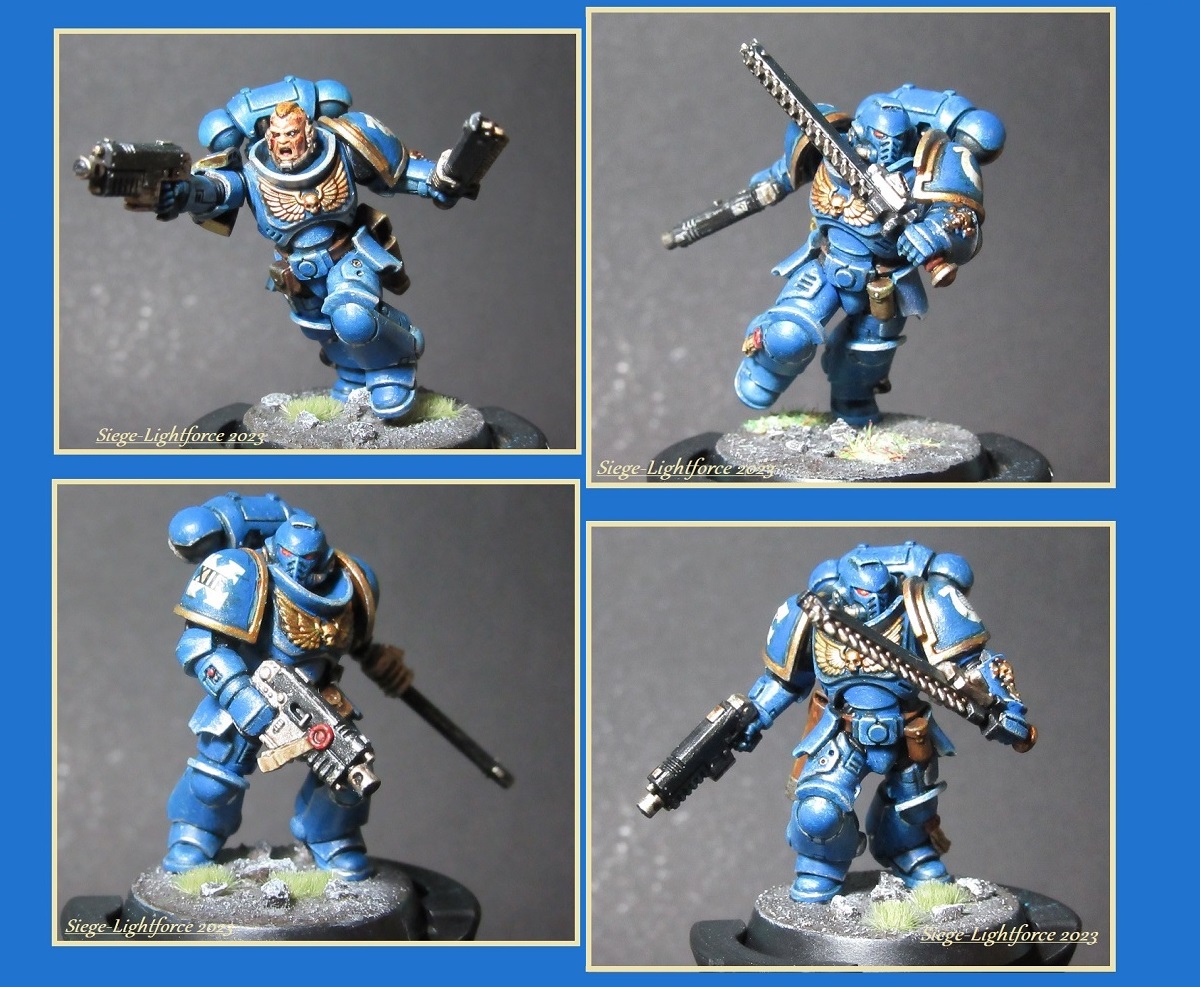 SiegeLightforce's tweet image. My Marines, 2023.

#Warhammer #Warhammer40k #Warhammerpaiting #Marines #Ultramarines #Impirium