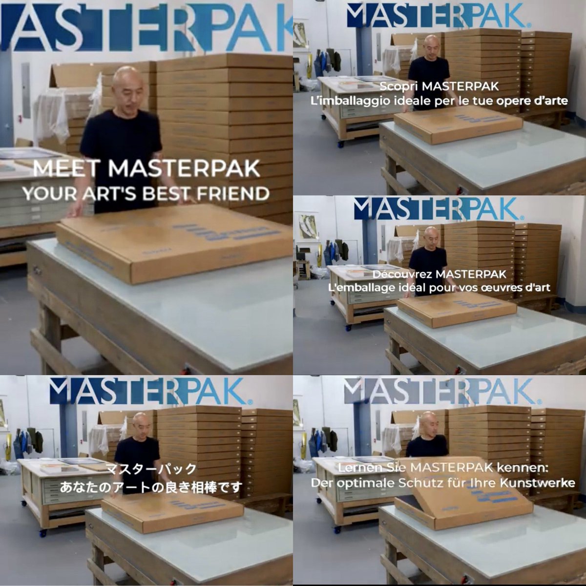 Masterpak2019's tweet photo. In any language, our TitanStrongBox® is an artist’s best friend, considered best in class worldwide. For more videos, join us on our YouTube channel, Masterpak-USA 🖼️
https://t.co/iWAjolfQes
#masterpak #titanstrongbox #tsblove #shipart  #reusableboxes https://t.co/WwBJplJ54U