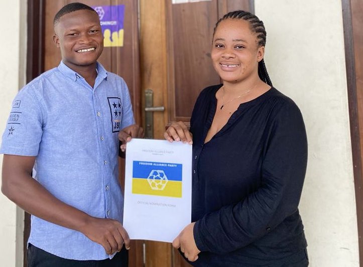 Falliancegh's tweet photo. Our valiant men and woman have picked up nomination forms today at the party’s headquarters for the flagbearer-ship position of the Freedom Alliance Party. 

The #HopeIsHere #EraOfRenewal https://t.co/942PGws1ok