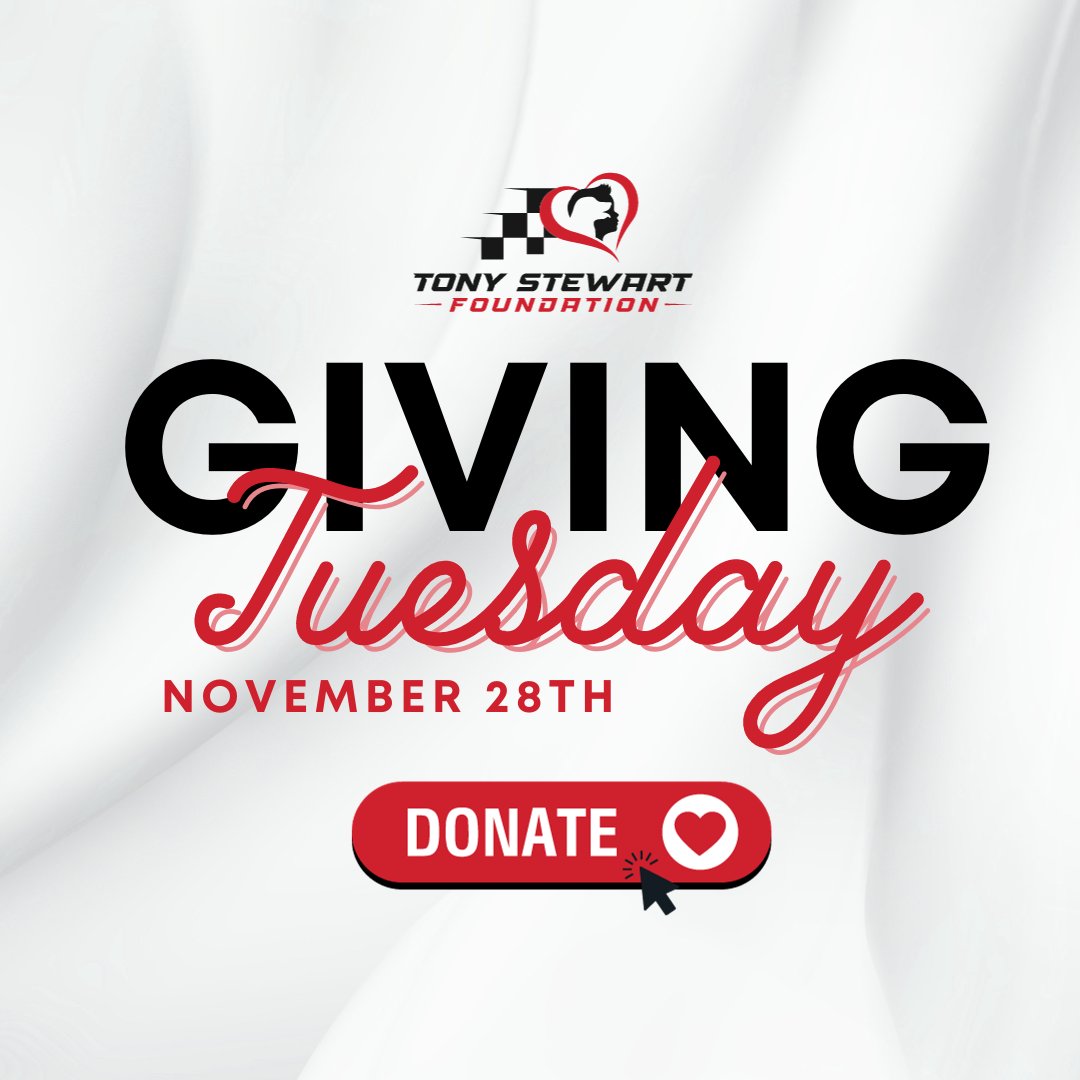 We are excited to be a sponsor of the @14TSF Giving Tuesday fundraising event! Tomorrow, we will be matching donations received between 1pm and 2pm! Please join us to support the biggest year of giving yet! tonystewartfoundation.org/product/giving…