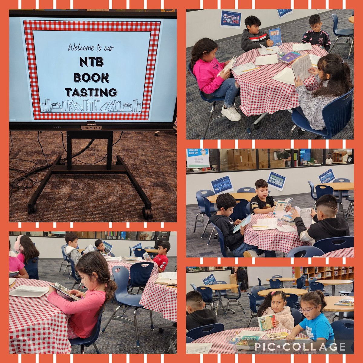 Week Two of NTB Book Tasting with 3rd grade. #success <a href="/CFISDLieder/">Lieder Elementary</a> <a href="/CyFairLibraries/">CyFairLibraries</a> <a href="/CyFairISD/">Cypress-Fairbanks ISD</a> #LiedersAreLieders