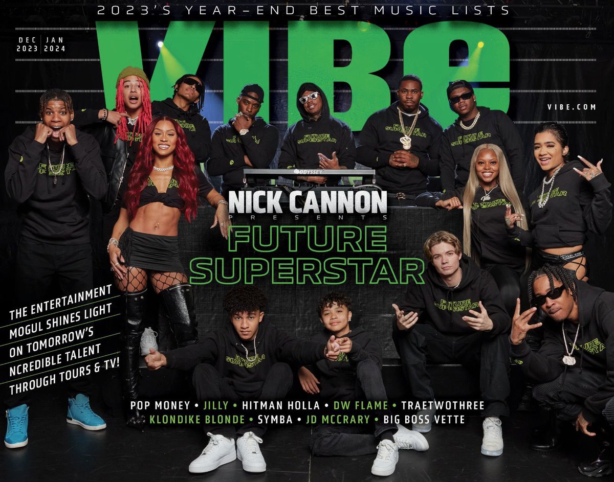 We official! #FutureSuperstars out here making HISTORY on the cover of <a href="/VibeMagazine/">VIBE Magazine</a>! <a href="/XXL/">XXL Magazine</a> ain’t got NOTHING on us! ⭐️🔥
•
Lock in tomorrow &amp; every Tuesday night for new the <a href="/futuresuperstrs/">Future Superstars</a> docuseries on @vh1 
<a href="/TheRealSymba/">Symba</a> <a href="/BigBossVette/">Big Boss V 💰</a> <a href="/HitmanHolla/">#BallGame✌</a> <a href="/JillyAnais/">Jilly Anais™</a>