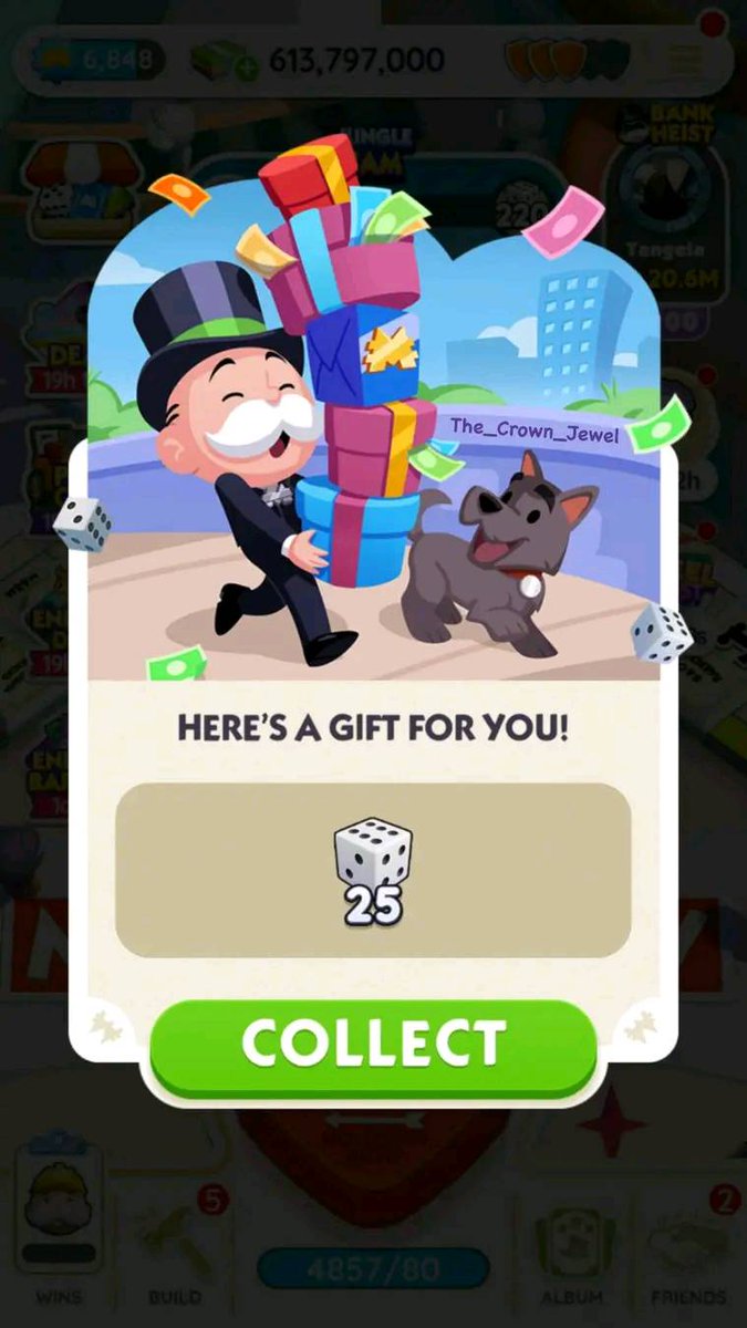 MonopolyGo_Link's tweet photo. Monopoly Go Fee Dice and Rolls 
1- Comment ( Ok )   
2- Like 👍
3- Collect Here: https://t.co/yE18NF7gxw

#MonopolyGo #MonopolyGoTrade #FreeDice https://t.co/9jKiToKSCS