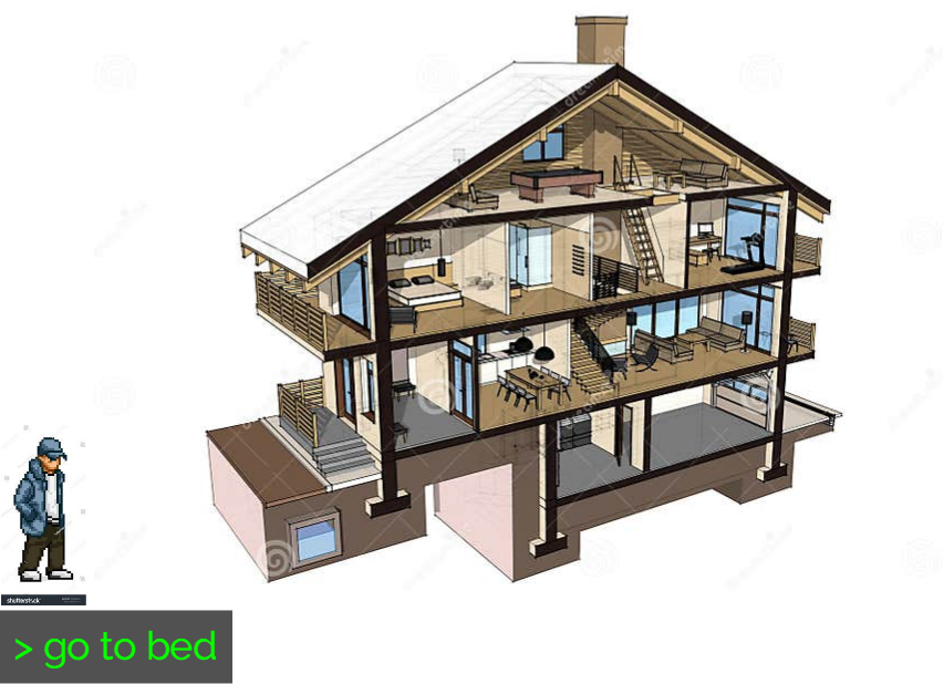 simonschreibt's tweet image. I'm searching an OLD game. Can  you help?

1. Run on DOS, maybe also C64/Amiga
2. Most likely 16 Colors
3. You saw a house like below, and you could look into the rooms
4. You controlled a character by TYPING TEXT
5. At game start, the game would "say" its name via PC Speaker