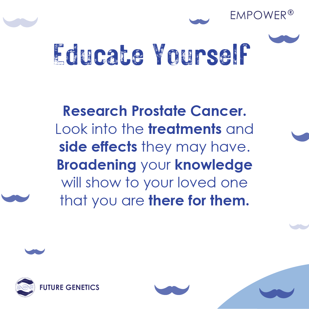 Future_Genetics's tweet photo. https://t.co/RqZA8GDnQn
Pt1: To wrap up this month’s Prostate Cancer Awareness Month Campaign, here are some ways that you can help your loved ones with Prostate Cancer.
It is so important to be there as a support for your loved ones who have been affected by Prostate Cancer. https://t.co/UhndS16o6W