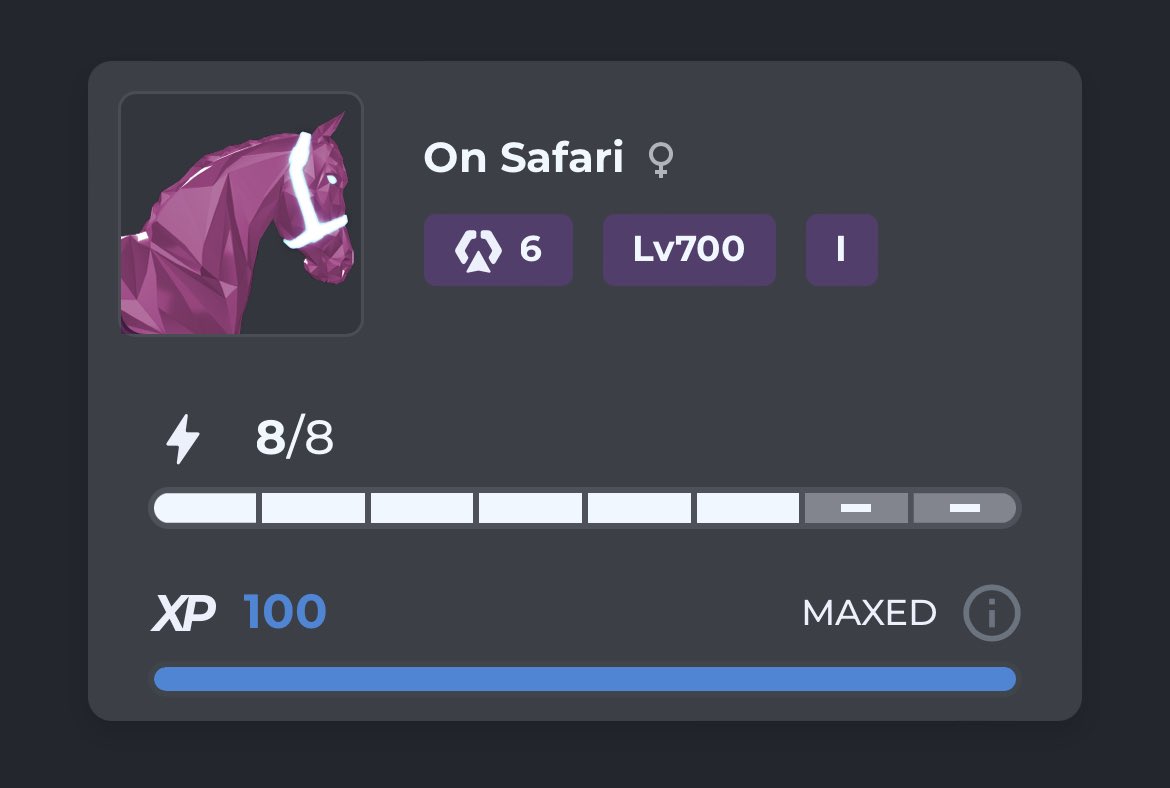 ✨700✨ You’ve done it On Safari! 🐎 <a href="/zed_run/">zed_run</a> #zedrun