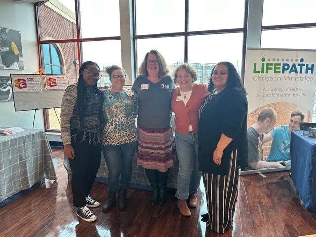 On November 10, several Bell employees supported our friends at <a href="/LifePathYork/">LifePath York</a> by attending their Wear It For A Week luncheon! Find out more about the event and why it's so important for us to support our community partners here: bellsocialization.com/wear-it-for-a-…