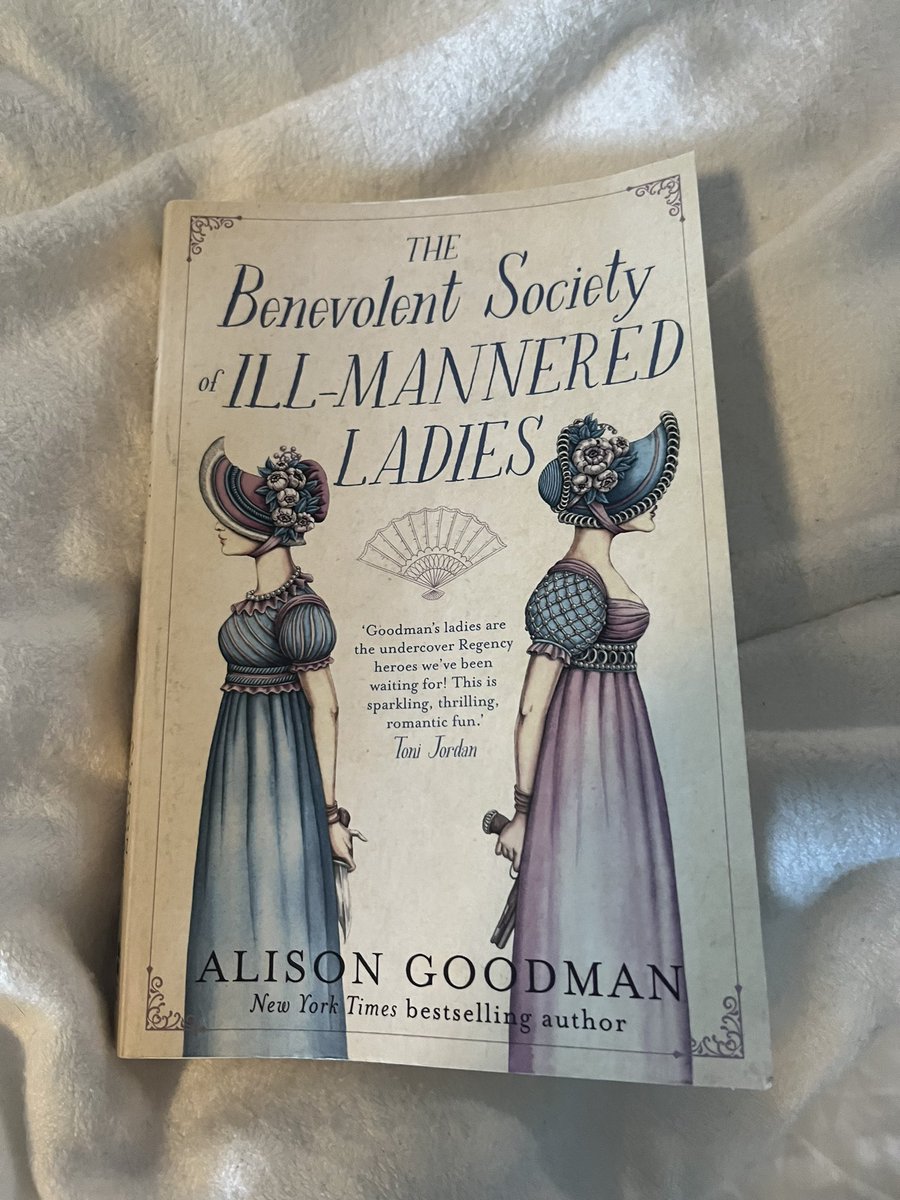 Finished it, loved it! I want the next in the series now 😊 Big congratulations to @alisongoodmanauthor for a fabulous read 👏👏👏 #bibliophile #booklover #greatreads #austwomenwriters #regencyromance #regencymystery