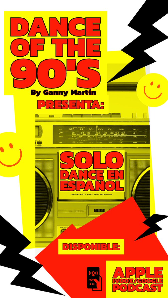 Ya tienes disponible el ultimo episodio de Dance Of The 90’s dedicado exclusivamente a musica dance de los noventa cantada en español 🇪🇸 🙌.  Te las sabes todas!! Disponible en tu plataforma favorita!: 
🚨link 👉 lnkfi.re/danceofthe90s?…   

#CyberMonday #Espana #Spanish #España