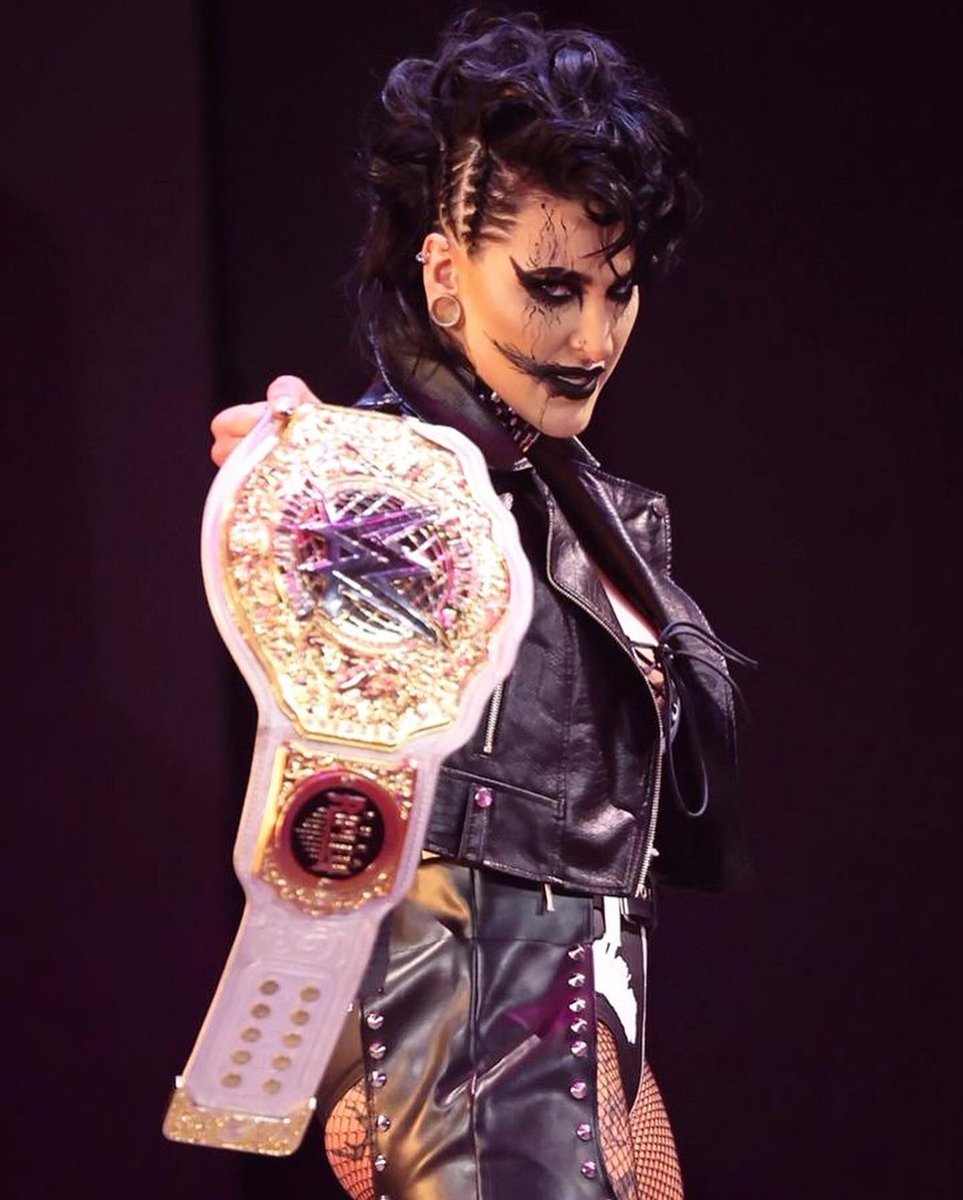 RheaRipley_WWE's tweet photo. Told you I can handle it

Yee-Haw 😈 https://t.co/vEI4watVIy