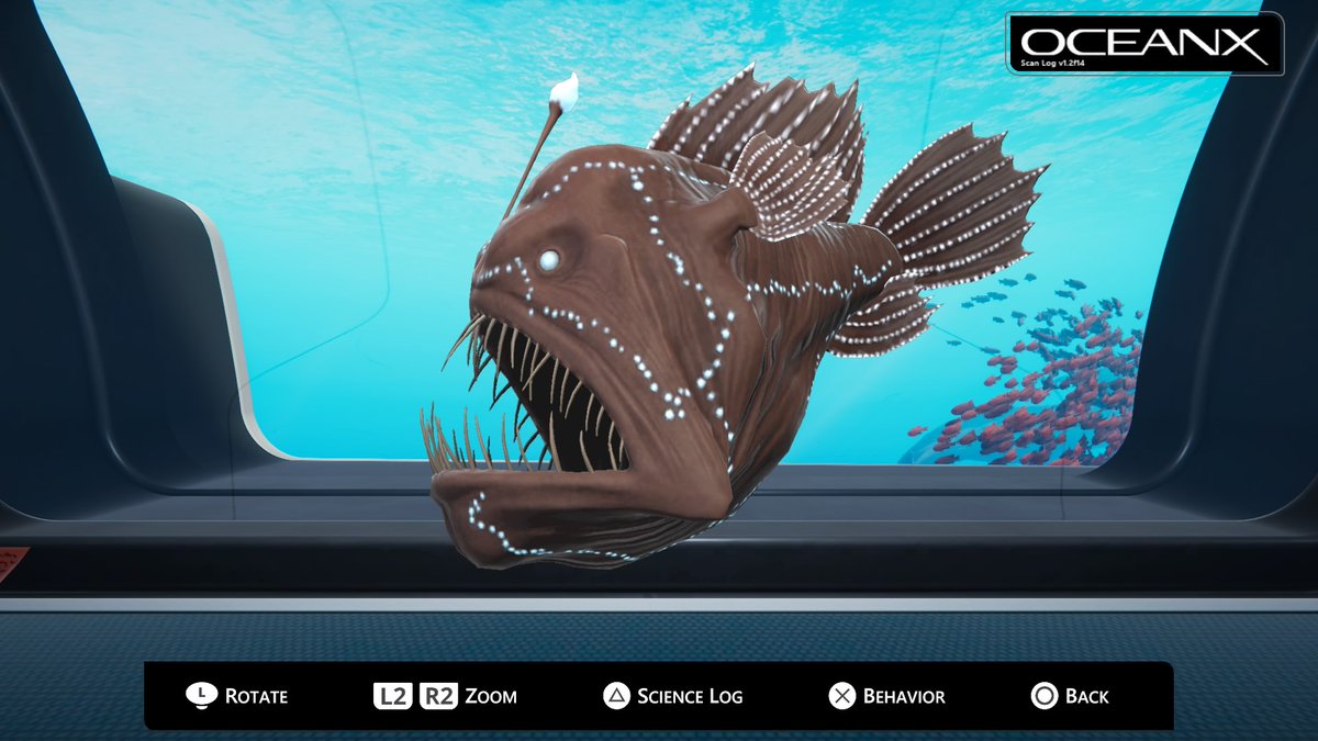 OMeredew's tweet photo. ...background, but BB is strongest as a highly accessible underwater exploration experience. Scanning unlocks facts and viewable models, and progress brings interesting behind the scenes videos too. Slightly repetitive, but worth it for the sense of wonder it inspires. 8/10 🐳 https://t.co/RwedIQu2G4