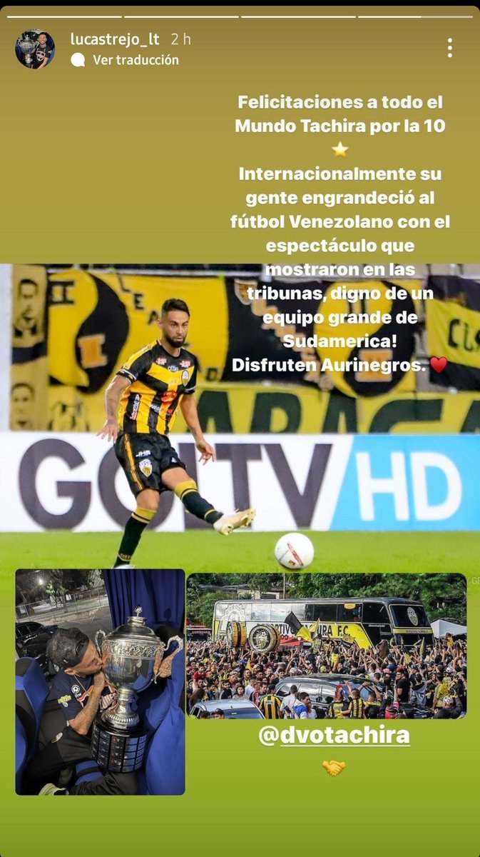 SoyDelCarrusel's tweet image. Lucas Trejo en su historia de Instagram