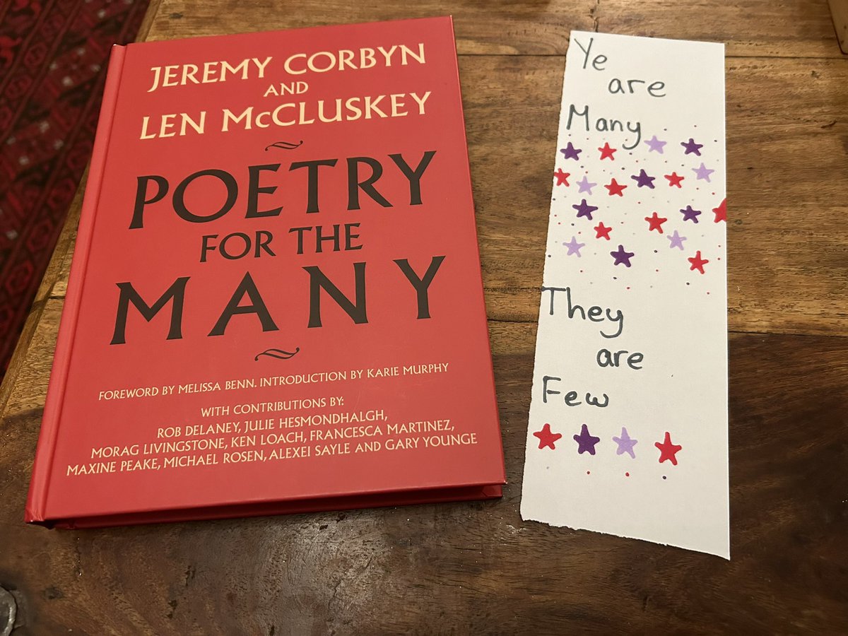 homayon's tweet photo. Hi @jeremycorbyn and @LenMcCluskey, Just received my copy and can’t wait to get in to it. My daughter decided I should have a customised bookmark to go with it 🥰❤️✊🕊️ https://t.co/DY9MUKg0vw