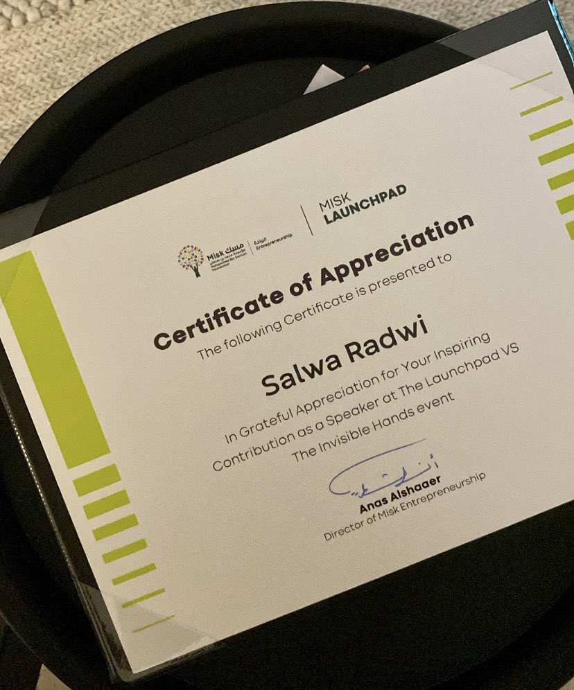 Thank you for having me <a href="/MiskEntrep/">Misk Entrepreneurship | مسك الريادة</a> 🙏🏼 Thrilled to spread the joy of knowledge and inspire the future of technology! Excited to be delivering a panel and mentorship session on the exciting world of AI and Web 3 startups. Let's empower the next generation of innovators together!