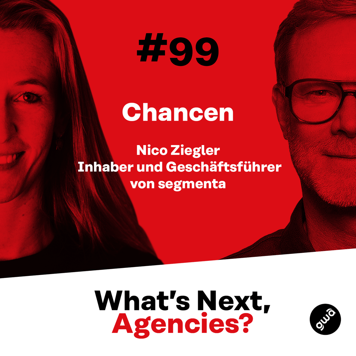 🎙️In dieser Folge von #WhatsNextAgencies spricht Kim Alexandra Notz mit Nico Ziegler von segmenta über die Kunst, Chancen zu ergreifen. 

Hör dir jetzt die Folge an: lnkd.in/g7XaFaj  

#ZukunftDerAgenturen #GWA #Chancen #Segmenta