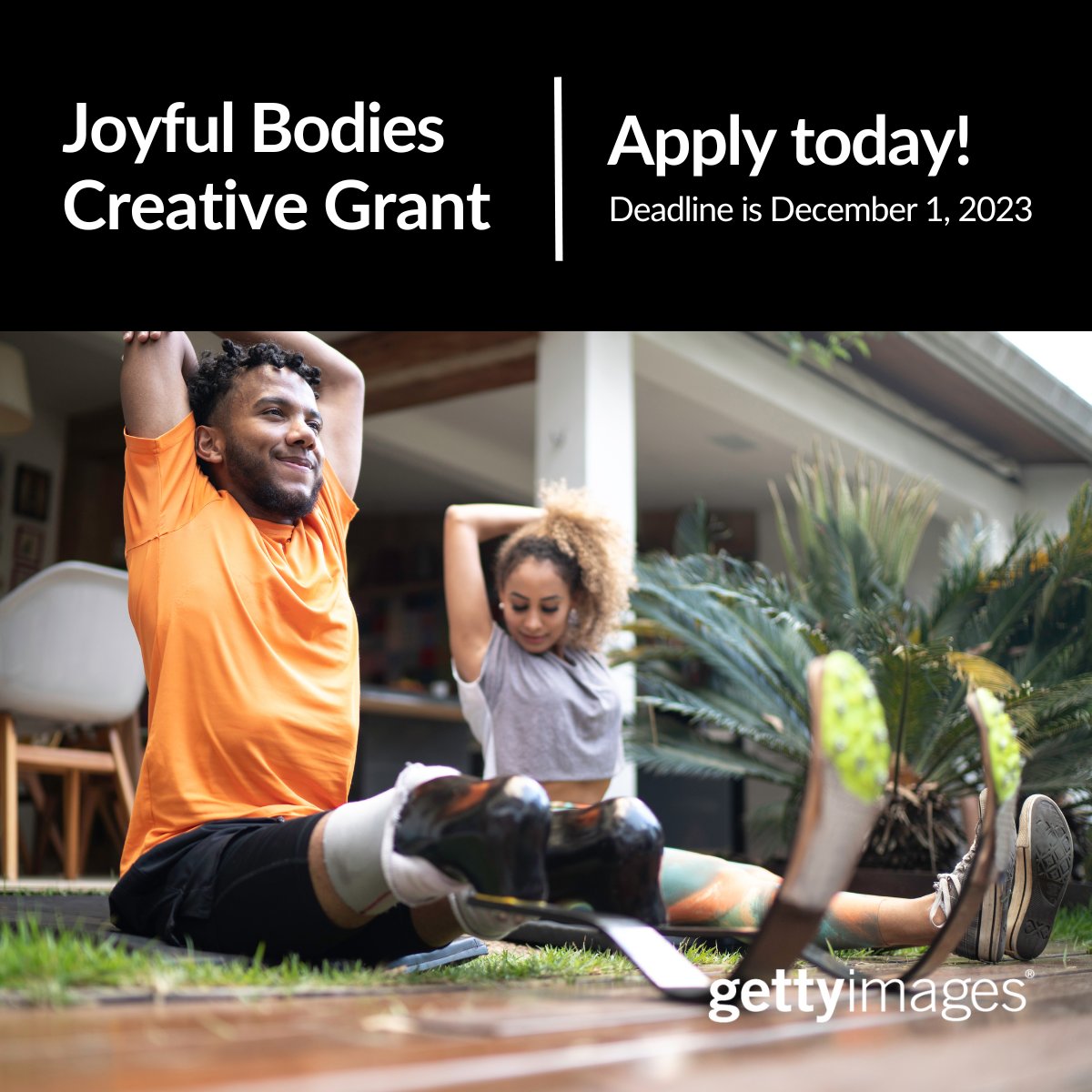 Want to amplify the diverse narratives of the disability community? @GettyImages' Creative Grant, in partnership with Verizon and @NDLA_GetReal, is seeking artists committed to authentically representing these stories through photos and videos. Apply now: grants.gettyimages.com/en/grants/joyf…