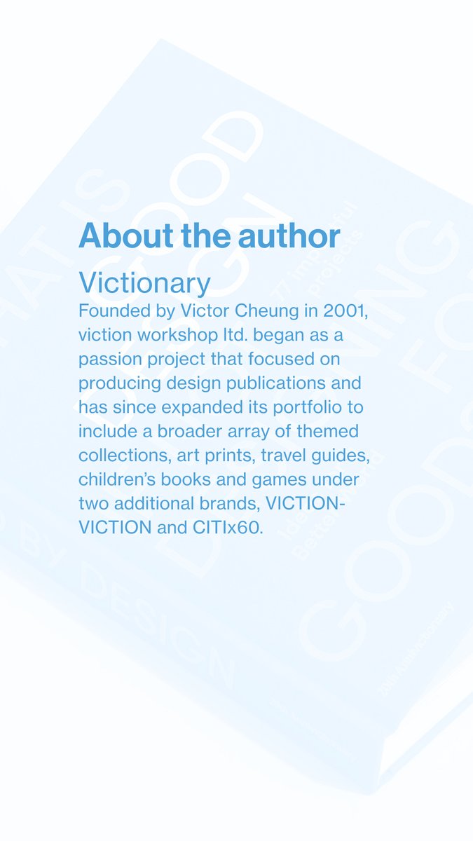 This week's #RecommendedReading 📚 Good by Design: Ideas for a Better world by Victionary. #design #gooddesign #designbooks #books #weekendreading #reading #ideasforabetterworld