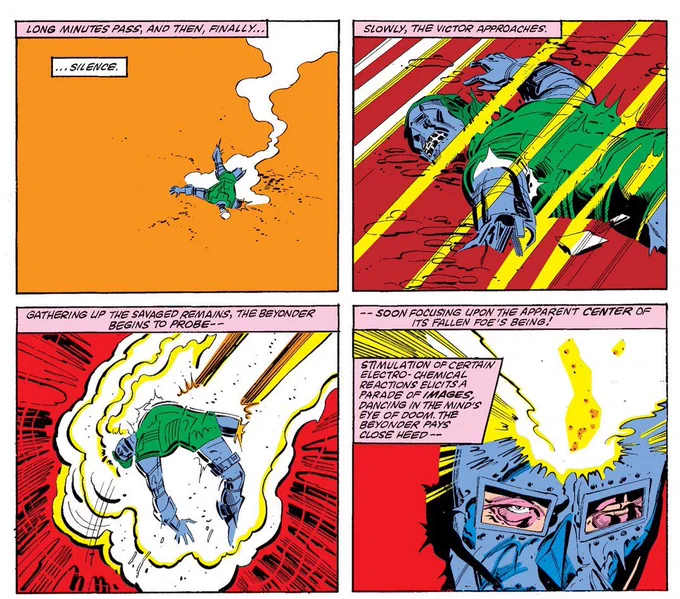 All of this info is reiterated in the original Secret Wars comic during Doom's ascension btw. It's so important that it is BROUGHT UP DURING THE MID CLIMAX OF THE SERIES. Doom being romani is a central element to the character and he should be portrayed by a romani actor 