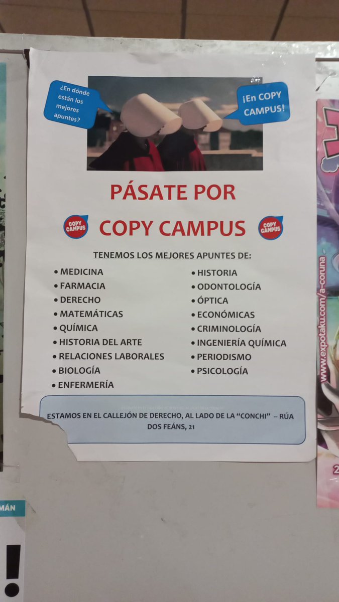 É un orgullo non estar nesta lista