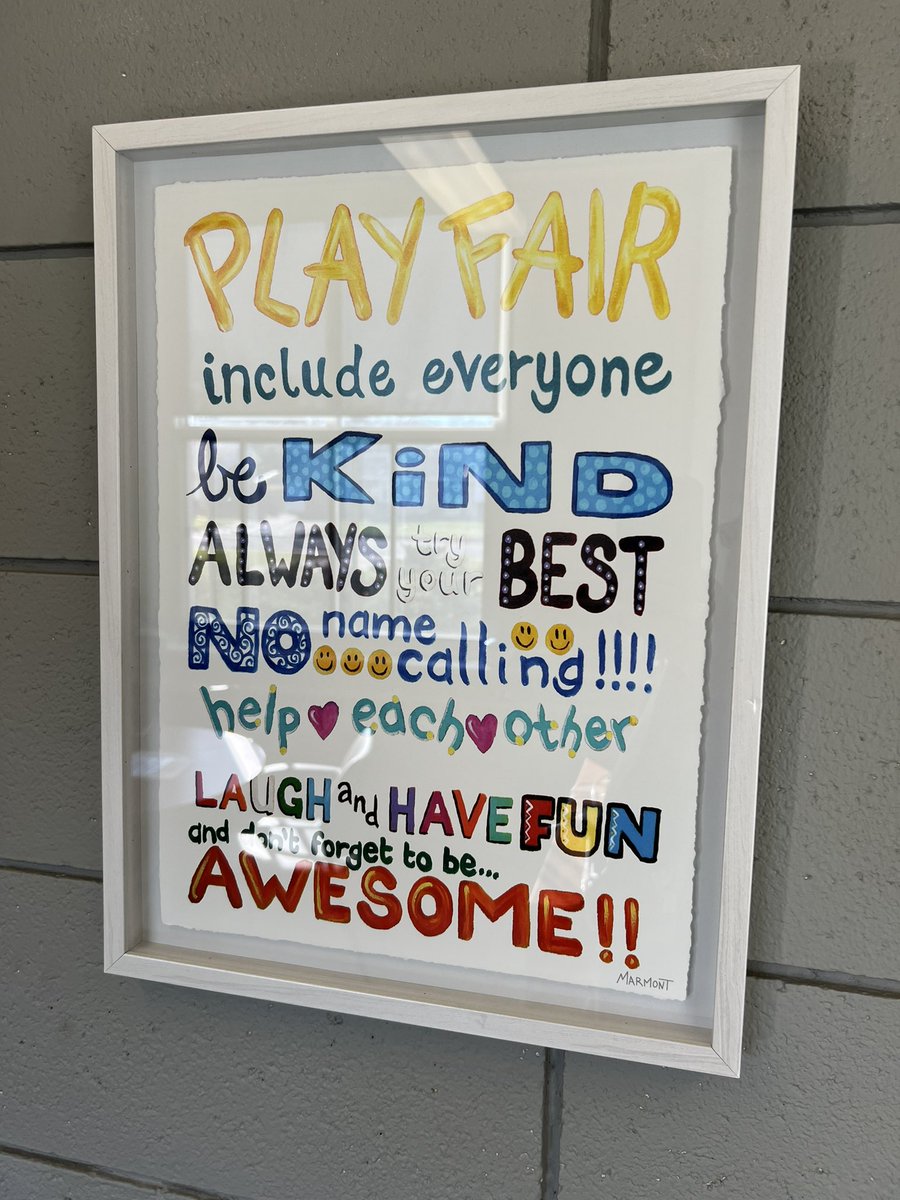 Spending a full week <a href="/Pinelandpanther/">Pineland PS</a> with some amazing staff and students. Great positive messaging throughout the building.