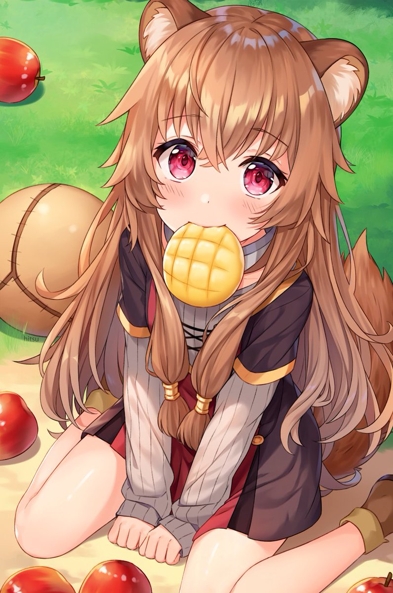 RafuShikigami's tweet photo. Decides to use her illusion magic to get a snack. https://t.co/aDxlJq0HcA