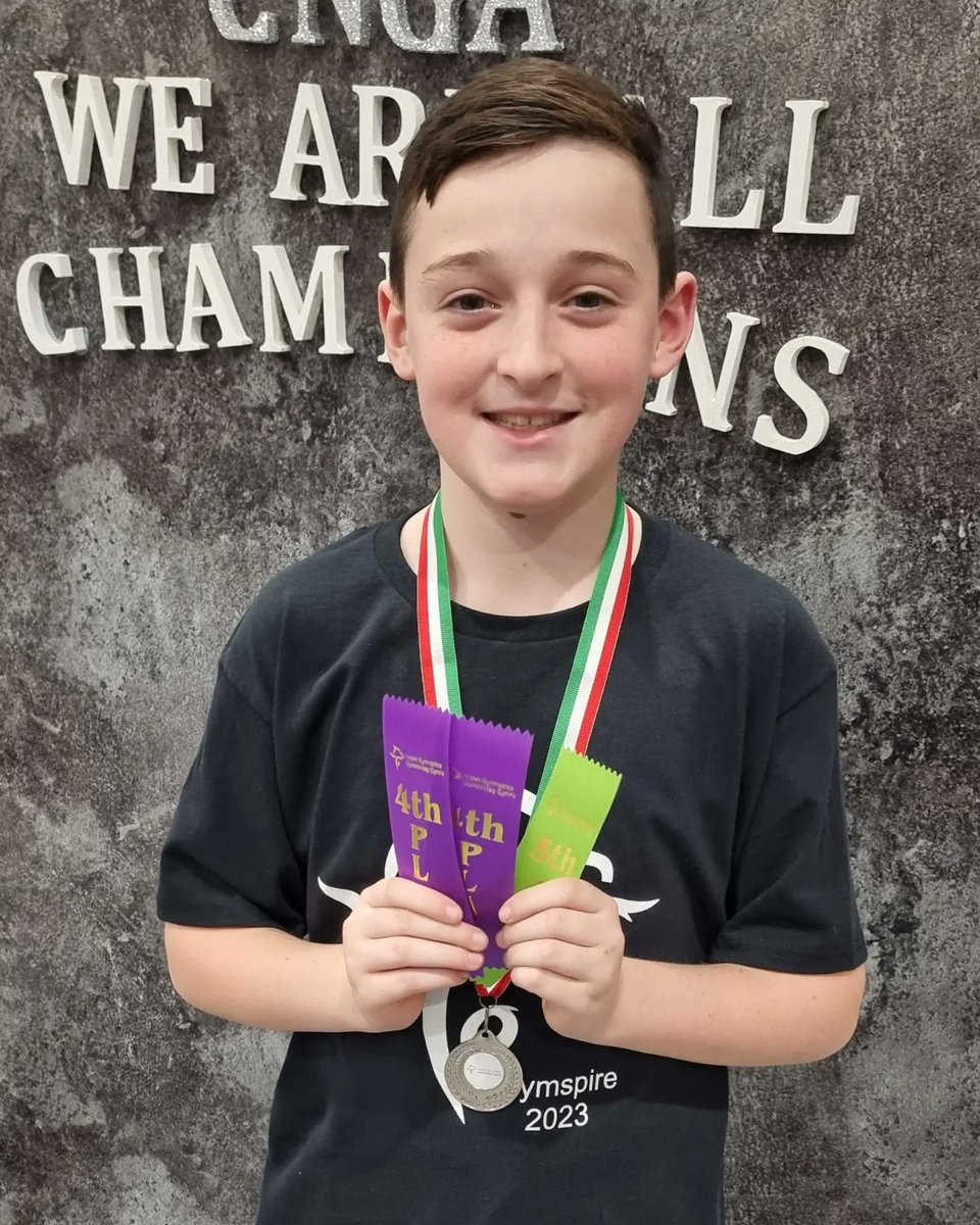 Another successful gymnastics competition for the very talented Jacob, competing this weekend in Gymspire Finals for South Central. 2nd Place: Vault 4th Place: Floor 4th Place: Trampette 5th Place: Overall Fantstic results Jacob, congratulations. We're very proud of you!