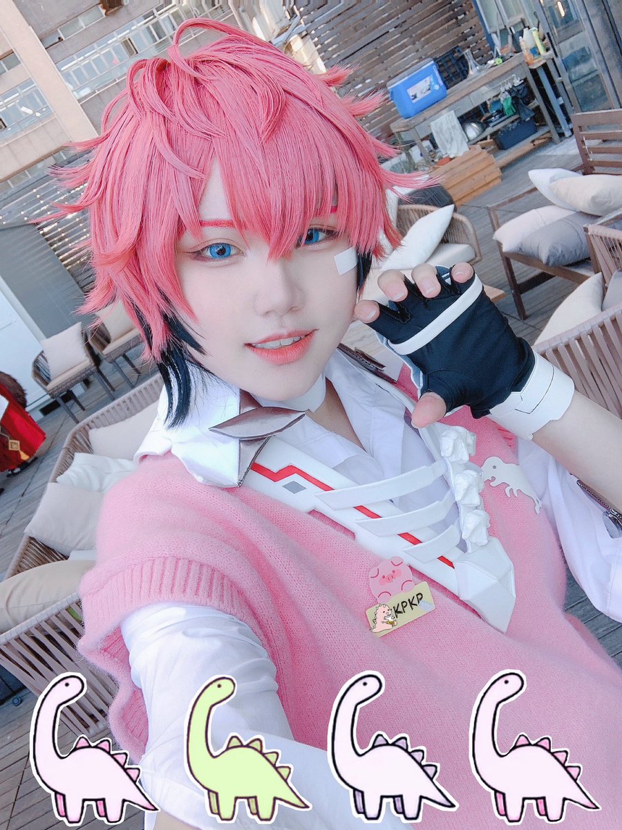 にじさんじ 赤城ウェン コスプレウィッグ - コスプレ衣装 にじさんじ 赤城ウェン コスプレウィッグ - コスプレ衣装