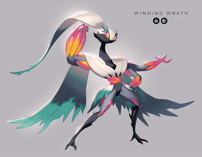 I took a swing at designing some paradoxes!Iron Squadron (Charizard)Winding Wrath (Buzzwole&amp;Pheromosa) 