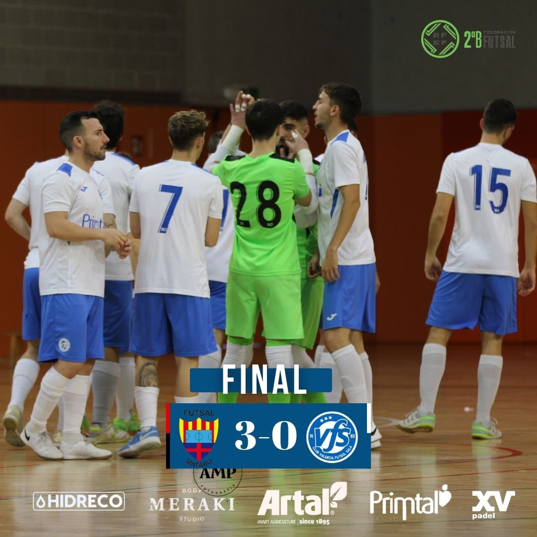 2ªB || ⚪️🔵

Derrota a falta de 5 minutos para acabar el encuentro.

Tras 35 minutos de esfuerzo y sacrificio defensivo, los nuestros no pueden puntuar en su visita a Mataró.

Semana próxima nos visita Canet en San Isidro 💪