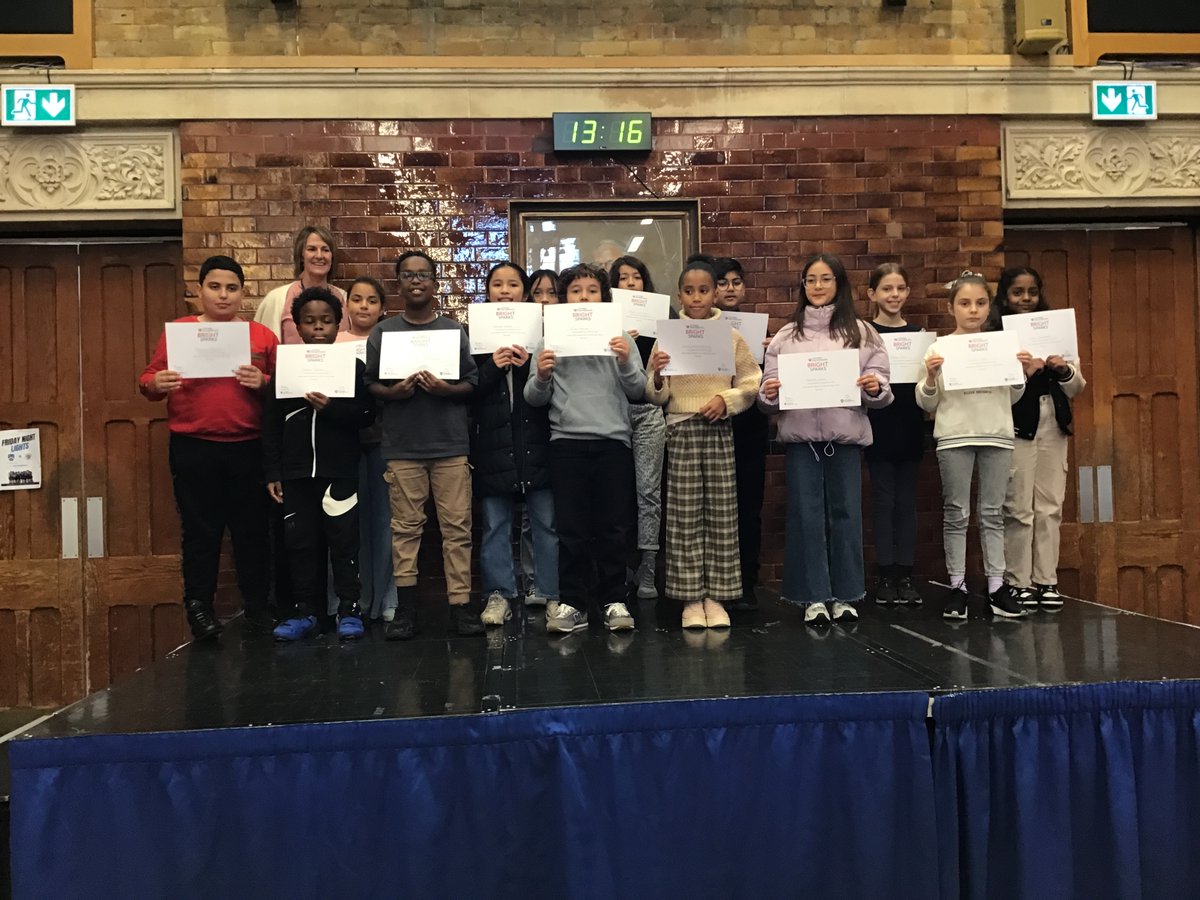 LUSPartnerships's tweet photo. We’ve celebrated the final Bright Sparks session for this year. 43 Y6 children attended 10 Saturday sessions in the summer and autumn terms. They’ve gained confidence, skills, awareness and aspirations!
Find out more👇
https://t.co/cVKDT12hFm
#schoolstogether #powerofpartnerships https://t.co/Vc0oxgazSK