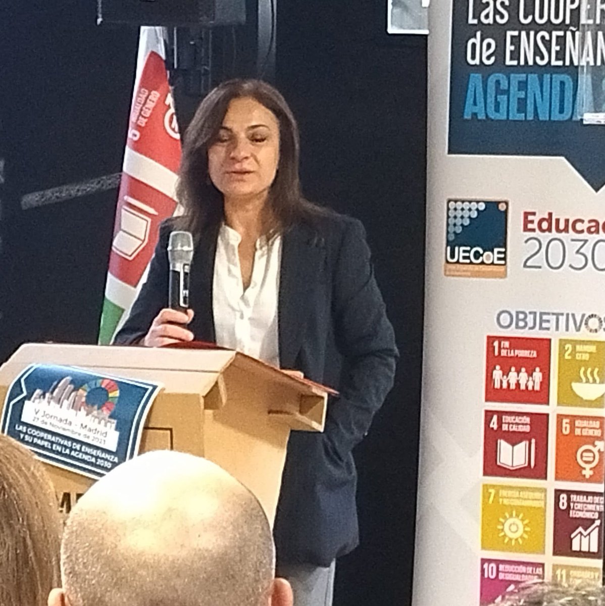 Acto inauguración V Jor. #CooperativasdeEnseñanza y su papel en la #Agenda2030 con
@mdg_monica Dir. Gral <a href="/educaciongob/">Ministerio de Educación, FP y Deportes</a>
Visitación Álvarez Subdir. Gral. #EconomíaSocial y #RSE <a href="/empleogob/">Ministerio Trabajo y Economía Social</a>
@japedreño Pte. <a href="/CEPES2/">CEPES</a>
y Javier Martínez Pte. UECoE
Gracias por su presencia #uecoeagenda2030