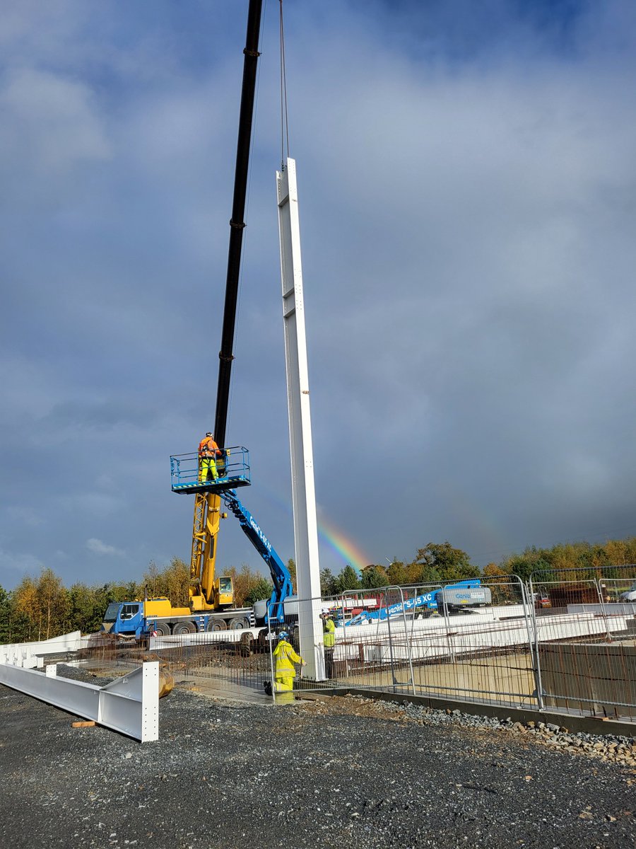 The first steel has gone up on our new site. It’s an exciting time for everyone involved in the project.🏗️

#recycling #recycle #wastemanagement #innovation #mixeddryrecycling #wastetoenergy #regenwaste #ourfutureiscleaner