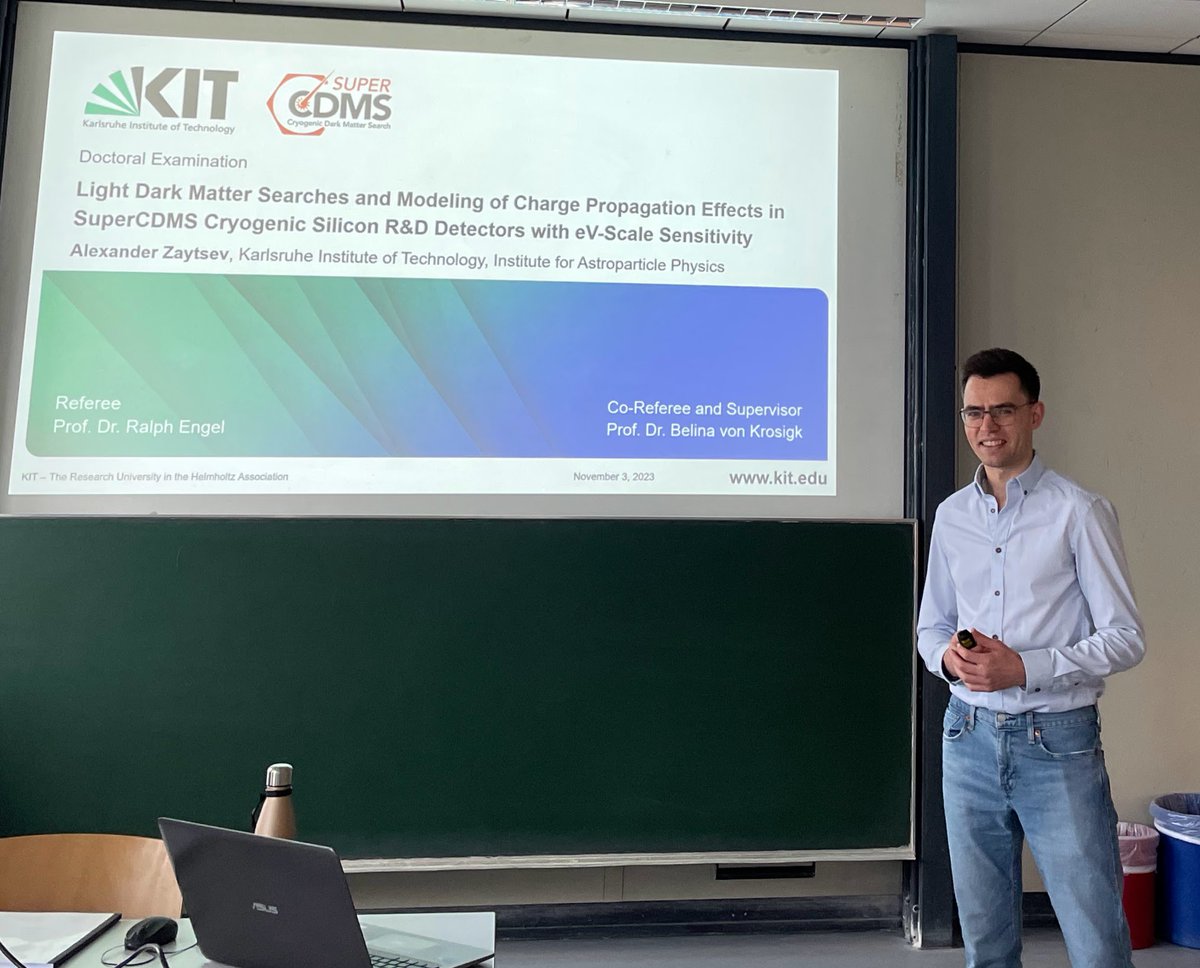 SuperCDMS tweet media