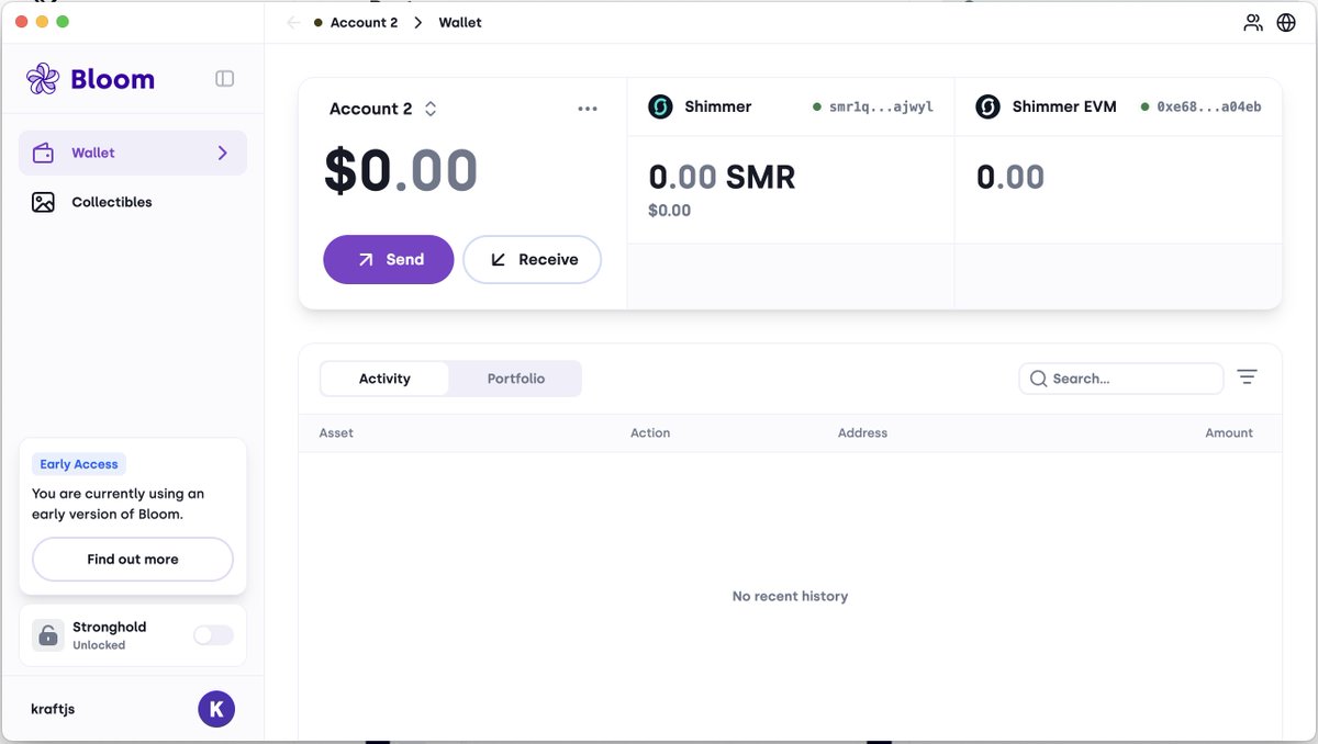 kraftjs's tweet photo. @bloomwalletio Let's go Bloom team! Great work and excited for what's in store <3 https://t.co/OueeMHfnH4