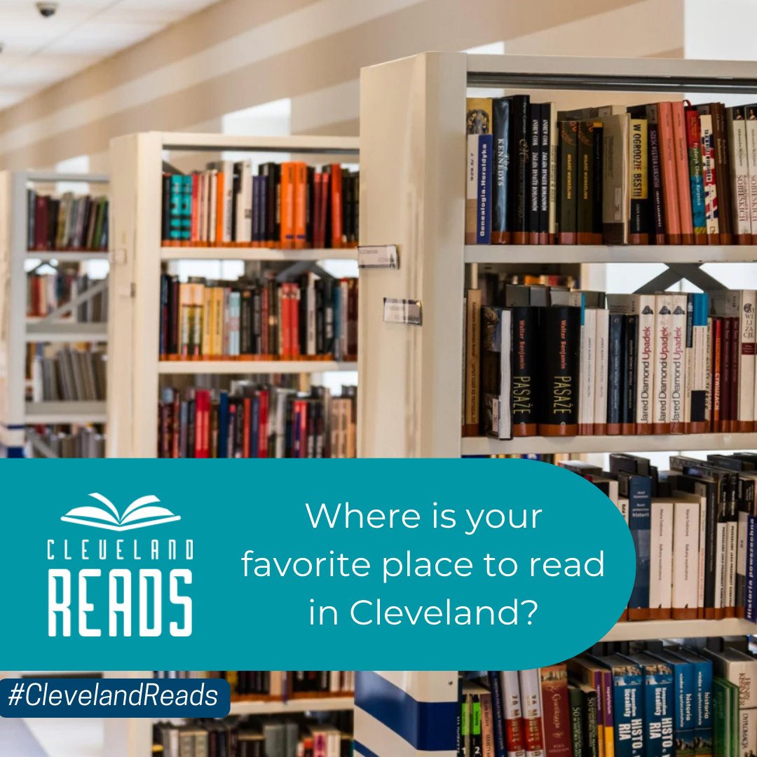 Where's your go-to place in Cleveland to catch up your latest read? A local coffee shop? The library? Your kitchen table? Comment below!