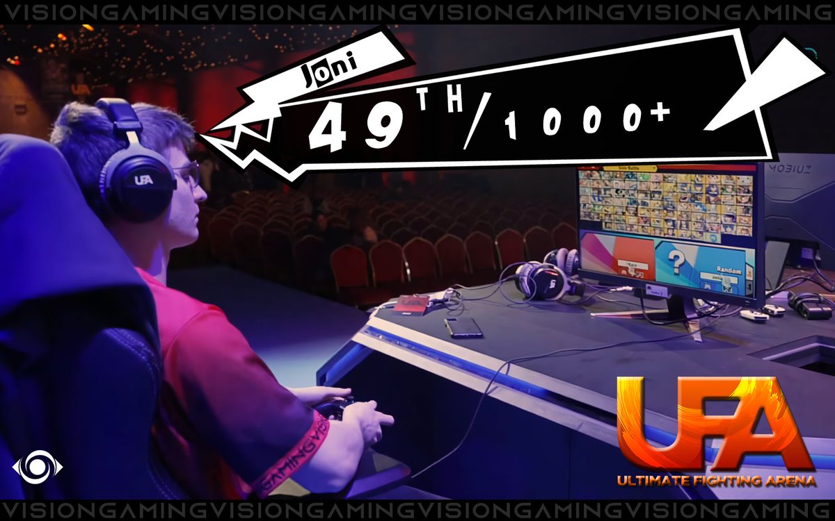 Fought 'til the last drop in heated battles, Joni managed to climb up the ranks and placed 𝟰𝟵𝘁𝗵 among 1000+ players in Paris at Ultimate Fighting Arena 2023‼️

Congratulations, Joni! What a crazy good run! 👏