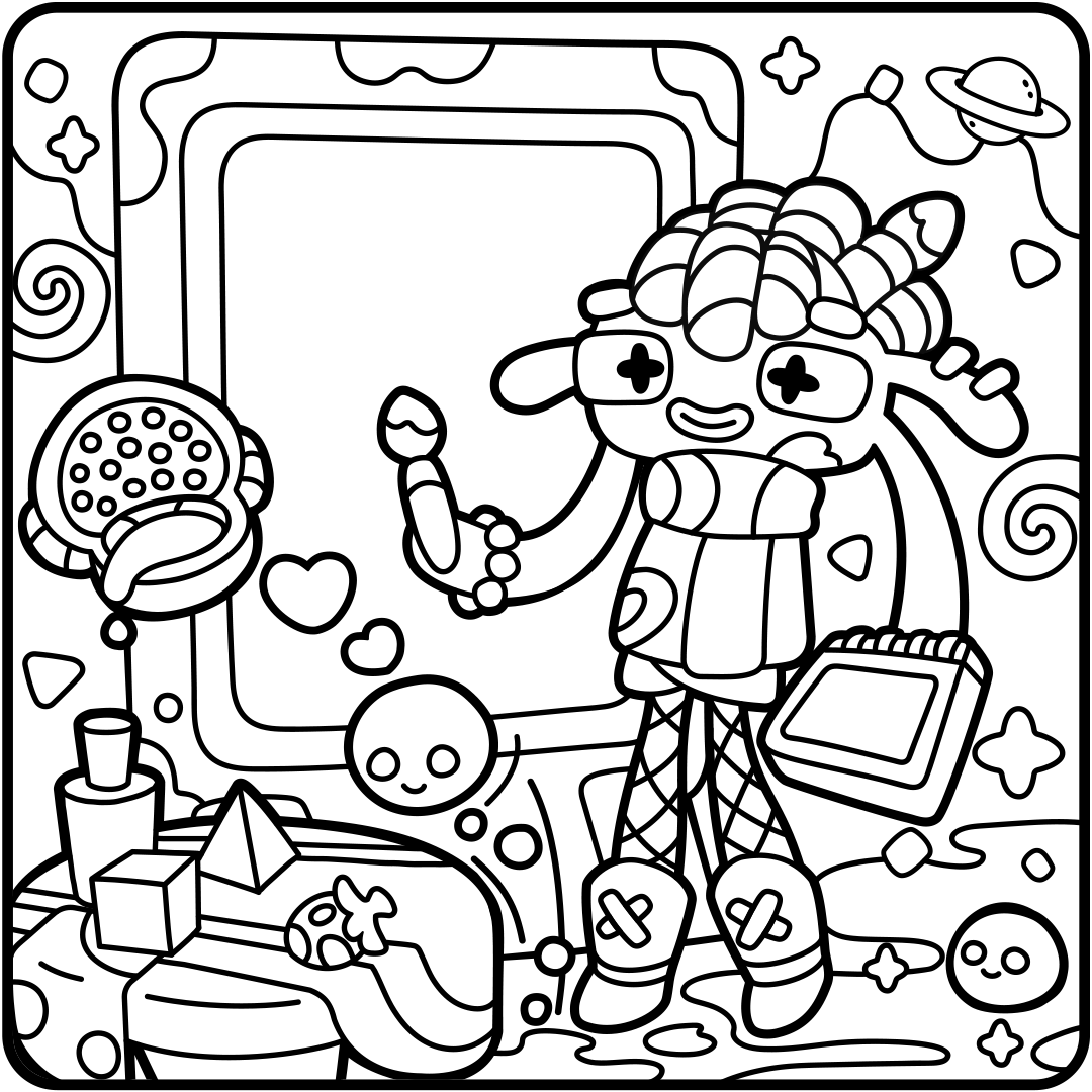 CosmoniousHigh's tweet image. Students, welcome to Visualetics Color Book Edition! 🎨

Send us your completed versions and we’ll give you a gold star! ⭐️ (approved by Professor Plapew)

#CosmoniousHigh #VRGaming #MondayMotivaton